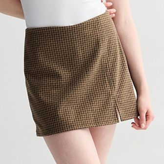 Juniors' SO® A-Line Mini Skort