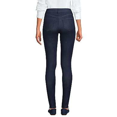 Women's Lands' End Tall High Rise Skinny Jeans