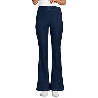 Petite Lands' End High Rise Flare Jeans