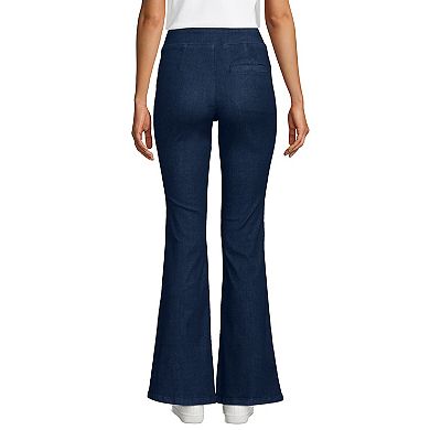 Petite Lands' End High Rise Flare Jeans