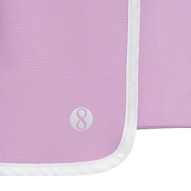 Girls 4-6x Layer 8 Ribbed Active Tee & Stretch Woven Shorts Set