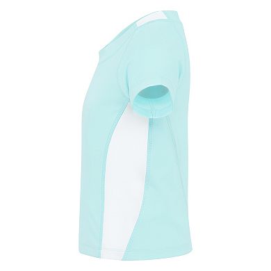 Girls 4-6x Layer 8 Ribbed Active Tee & Stretch Woven Shorts Set