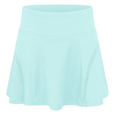 Girls 4-6x Layer 8 Ribbed Active Tee & Stretch Woven Shorts Set