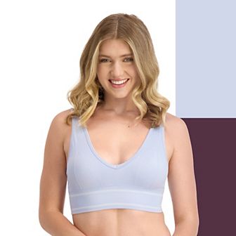 Juniors' SO® 2-Pack Seamless Ribbed Bralette Set
