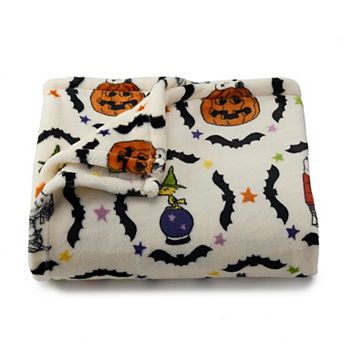 The Big One® Peanuts Fall or Halloween Plush Throw Blanket