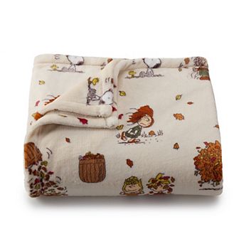 The Big One® Peanuts Fall Plush Throw Blanket