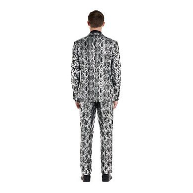 Men's OppoSuits Shiny Party Suit & Tie Set
