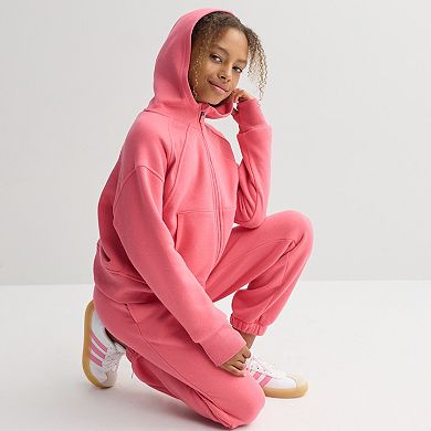 Girls 7-16 Tek Gear® Seamed Zip Front Jacket