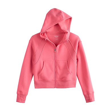 Girls 7-16 Tek Gear® Seamed Zip Front Jacket