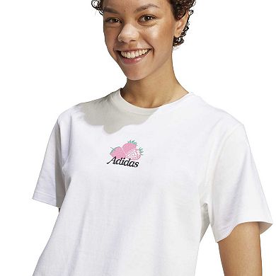 Women's adidas Farmers Market Strawberry Sportswear Graphic Tee