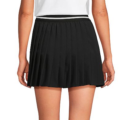 Women's Lands' End Active Woven Pleated Skort