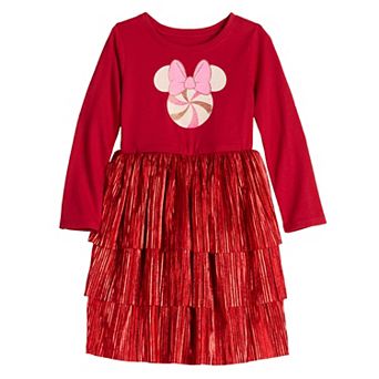 Toddler & Girls 2-12 Jumping Beans® Physical Adaptive Metallic Tutu Dress