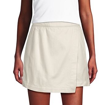 Women's Lands' End Denim Skort