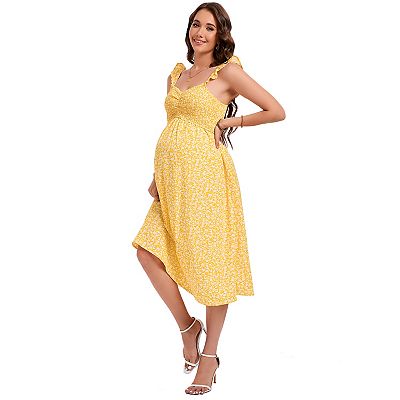 sachin and babi light blue dress Pink blush rose gold sequence maternity