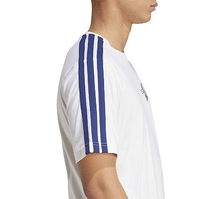 Mens adidas Collegiate Script Graphic Sportswear T-Shirt