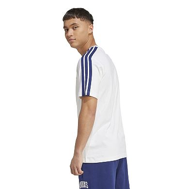 Mens adidas Collegiate Script Graphic Sportswear T-Shirt