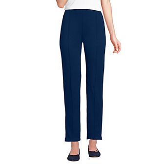 Women's Lands' End Starfish High Rise Pintuck Ankle Pants