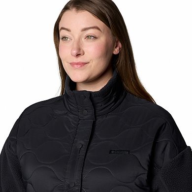 Plus Size Columbia Cloud Point Long Fleece Jacket