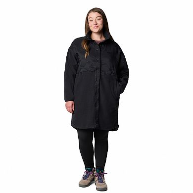 Plus Size Columbia Cloud Point Long Fleece Jacket