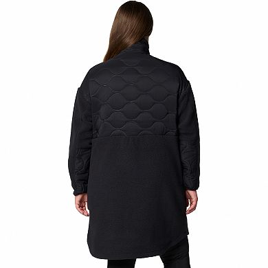 Plus Size Columbia Cloud Point Long Fleece Jacket