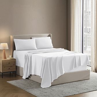 Hearth & Harbor 6 pc Sheet Set - 21 inch Deep Pocket Fitted Sheet