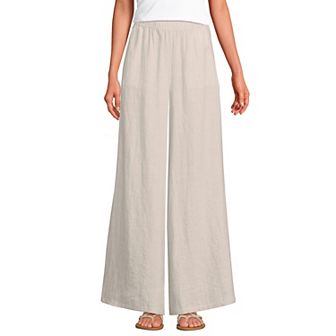 Women's Lands' End High Rise Palazzo Pants