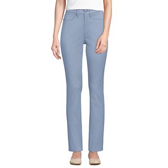 Women's Lands' End Stretch Chino High Rise Slim Pants
