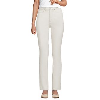 Petite Lands' End High Rise Slim Pants