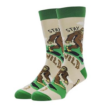 Men's Crew Socks - Stay Wild