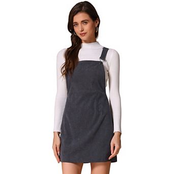 Women's Floral Print Adjustable Strap Casual Overall Dresses