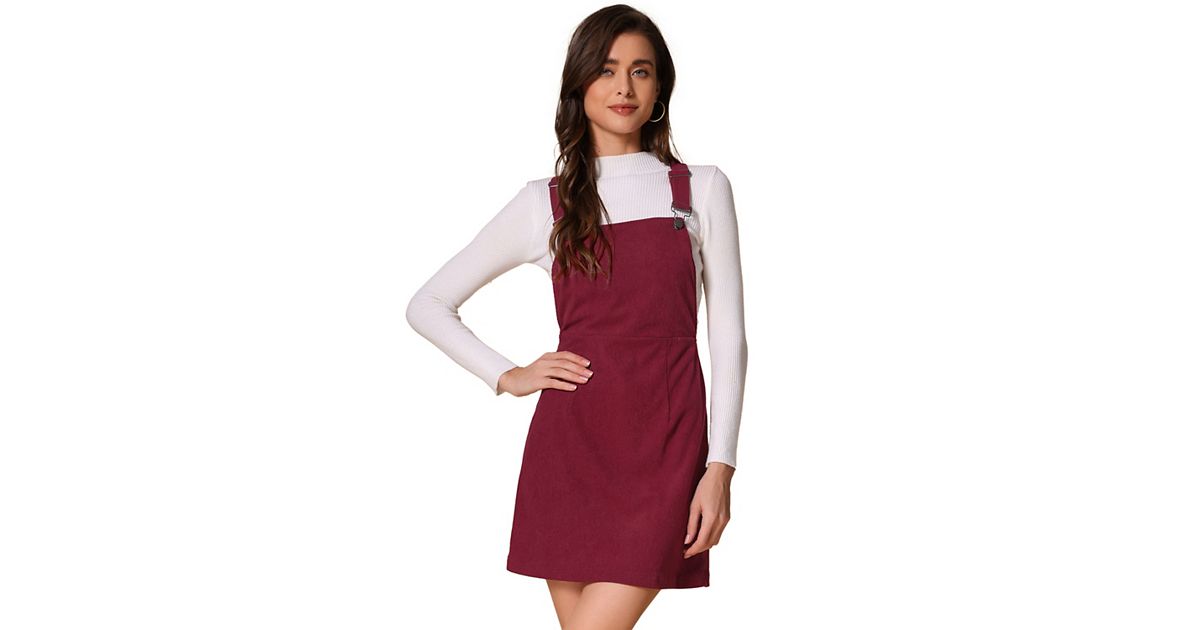 red dress overalls Corduroy  Dotty Dungarees (US) Machine wash cold Costume Using Red Overalls |