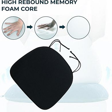 LeisureMod Modern Dining Chair Cushion Pads