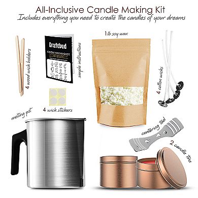 CraftBud Soy Candle Making Kit