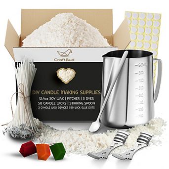 Craftbud 108 pc Candle Making Kit for Adults & Kids