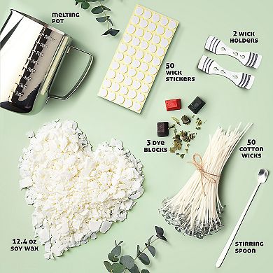 Craftbud 108 Piece Candle Making Kit for Adults & Kids