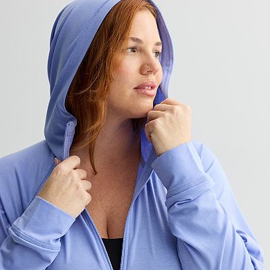 Plus Size Tek Gear® Essential Hooded Jacket