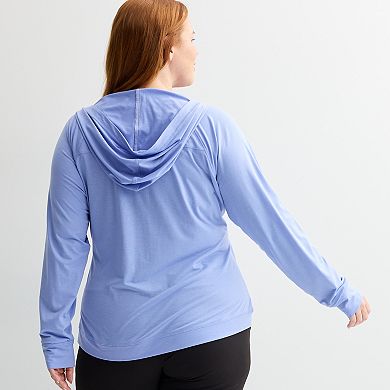 Plus Size Tek Gear® Essential Hooded Jacket