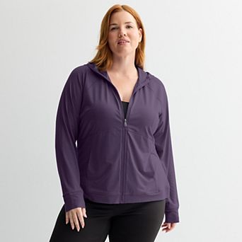 Plus Size Tek Gear® Essential Hooded Jacket