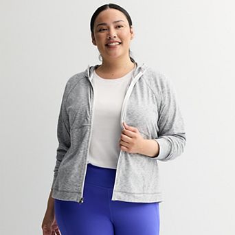 Plus Size Tek Gear® Essential Hooded Jacket