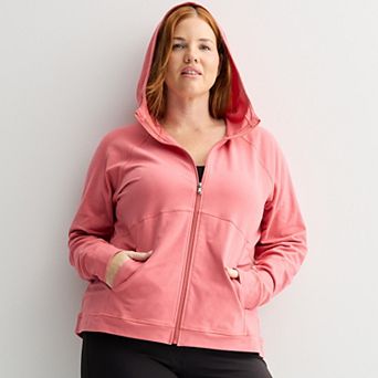 Plus Size Tek Gear® Essential Hooded Jacket