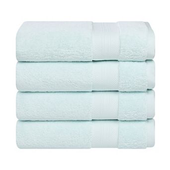 SUPERIOR Aria 4 pc Turkish Cotton Heavyweight Bath Towel Set