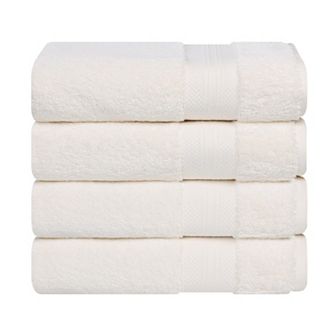 SUPERIOR Aria 4 pc Turkish Cotton Heavyweight Bath Towel Set