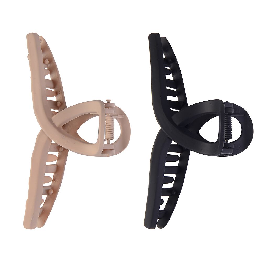 Emberly 2-pc. Matte Acrylic Claw Clips Set