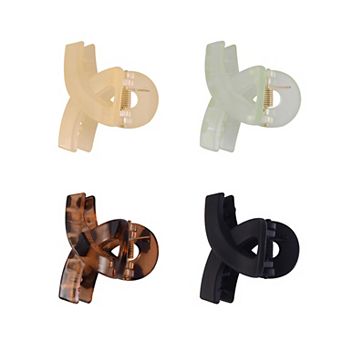 Emberly 4 pc Mini Hair Claw Clips Set