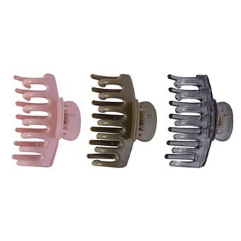 Emberly 3 pc Hair Claw Clips Set