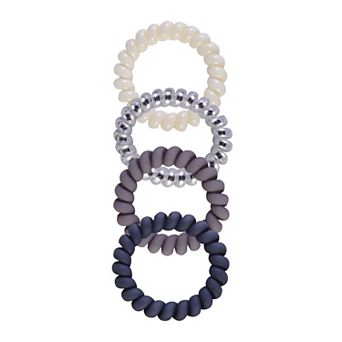 Emberly 4 pk Spiral Hair Ties