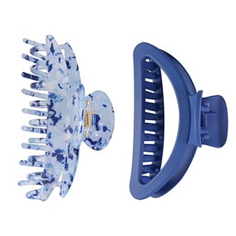 Emberly 2 pk Acrylic Hair Claw Clips