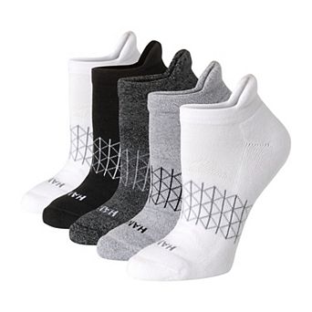 Women's Hanes® 4+1 Bonus Pack Ultimate Absolute Active No Show Tab Socks - HWUAH5