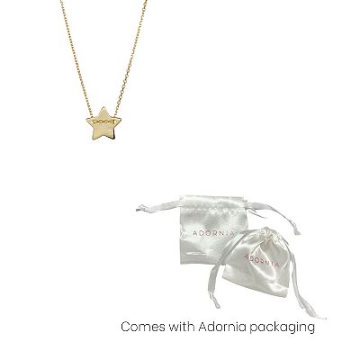 Adornia Star Charm Necklace