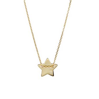 Adornia Star Charm Necklace